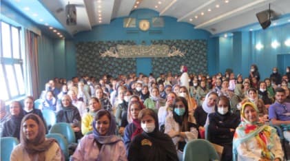 مراسم تقدير از پرسنل فعال در بخش هاي كوويد